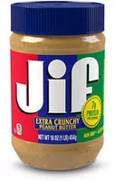 Zuckermenge drin Extra Crunchy Peanut Butter