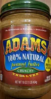 चीनी की मात्रा Natural Crunchy Peanut Butter (Unsalted)