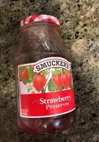 Zuckermenge drin Strawberry preserves