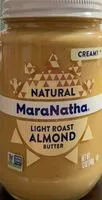 Suhkru kogus sees Light roast almond butter
