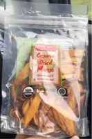 Sokerin määrä sisällä Organic dried mango