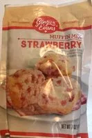 Jumlah gula yang masuk Muffin mix strawberry