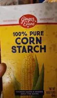 Jumlah gula yang masuk Corn Starch