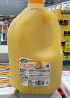 Sokerin määrä sisällä 100% Juice, Orange