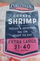 入っている砂糖の量 Cooked shrimp