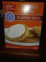 Sokerin määrä sisällä pumpkin spice cookie mix