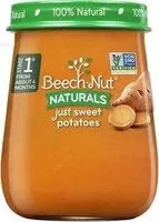 Cantidad de azúcar en Beech nut pureed baby food sweet potato