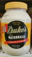 Amount of sugar in Real smooth creamy mayonnaise best of america