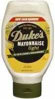 Amount of sugar in Light mayonnaise, light