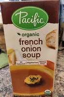 入っている砂糖の量 Organic french onion soup