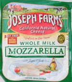 Amount of sugar in Whole Milk Mozzarella