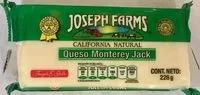 Amount of sugar in Queso monterey jack