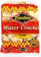 Amount of sugar in Water crackers