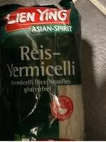 入っている砂糖の量 Reis-Vermicelli