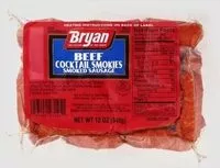 含糖量 Beef Cocktail Smokies Smoked Sausage