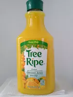 Сахар и питательные вещества в Tree ripe