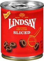 Cantidad de azúcar en Sliced California Ripe Olives