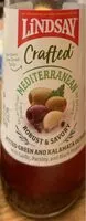 Cantidad de azúcar en Mediterranean pitted green and kalamata olives