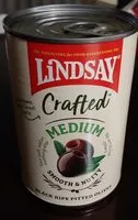 Cantidad de azúcar en Lindsay Medium Black Olives