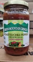 Amount of sugar in Green mountain gringo, roasted chile pepper salsa, medium