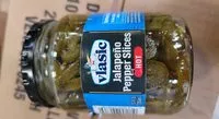 चीनी की मात्रा Vlasic, jalapeno pepper slices, hot, hot