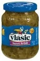 中的糖分和营养成分 Vlasic