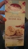 入っている砂糖の量 Maple Cinnamon scone mix