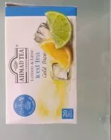 Sokerin määrä sisällä D) Ahmad Ice Tea 20 Foil - Lemon & Lime Cold Brew