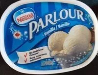 Ice cream vanilla ice cube
