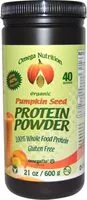 Cantidad de azúcar en Pumpkin seed protein powder