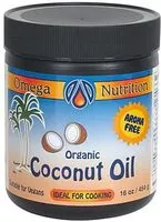 Cantidad de azúcar en Organic Virgin Coconut Oil