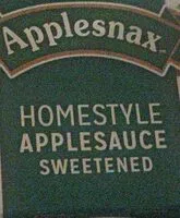 Zuckermenge drin Applesauce