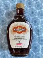 चीनी और पोषक तत्व Maple gold