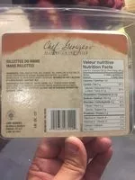 Sokerin määrä sisällä Chef Georges