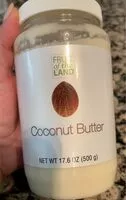 Sokerin määrä sisällä Coconut butter