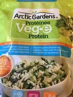 Sucre et nutriments contenus dans Artic gardens