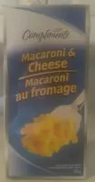 Quantité de sucre dans Macaroni & Cheese