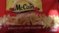 Cantidad de azúcar en McCain coupe régulière