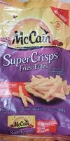 Cantidad de azúcar en Super Crisps Fries