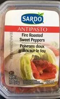 Suhkru kogus sees Poivrons doux grillés sur le feu