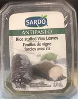 Suhkru kogus sees Feuilles de vigne farcies au riz