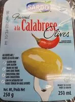Suhkru kogus sees Olives à la calabrese