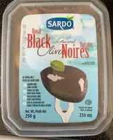 Suhkru kogus sees Gourmet Olives noires royales