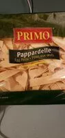 Jumlah gula yang masuk Pappardelles Pâtes aux oeufs