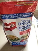 含糖量 Oignons frits croustillants