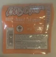 入っている砂糖の量 Teriyaki Beef Jerky