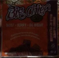 Sucre et nutriments contenus dans Big chief