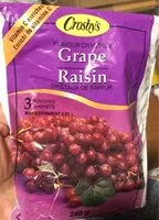 Cantidad de azúcar en Grape Flavour Crystals