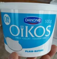 Sucre et nutriments contenus dans Oikos