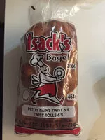 糖質や栄養素が Isack s bagel